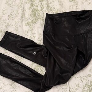 Lululemon Shiny Leggings